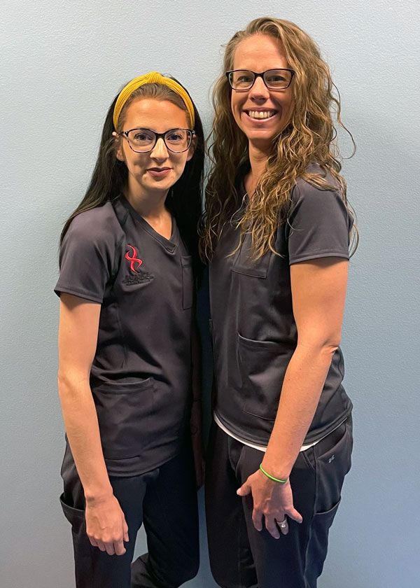 Chiropractic Staff - Amanda & Allysa